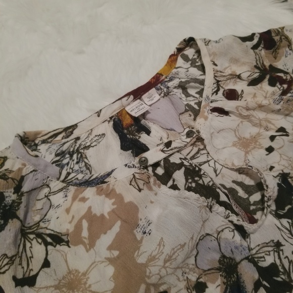 Fall Floral Blouse | MELROSE & MARKET - Picture 5 of 6